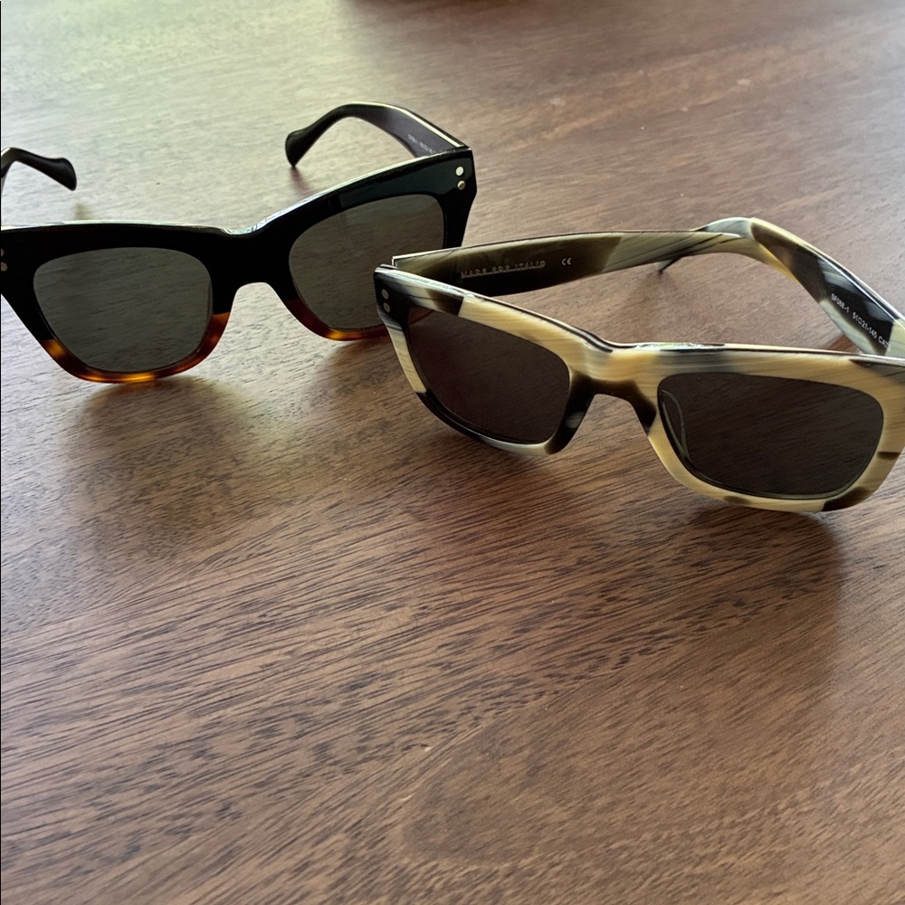 2 pairs // Made For Italic sunglasses